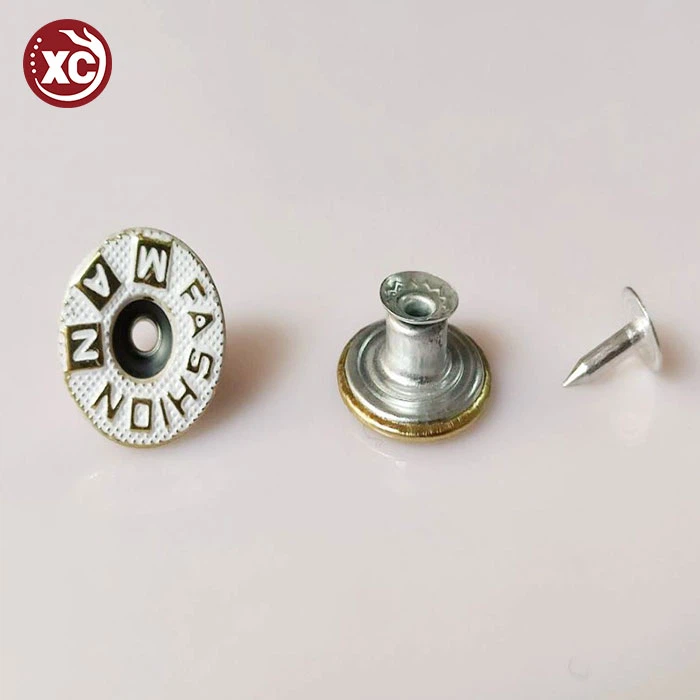 Metal Zinc Alloy Jeans Button